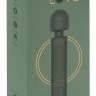 Зеленый wand-вибромассажер Luxurious Wand Massager - 22,2 см.