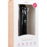 Черный фаллоимитатор Realistic Dildo - 20,5 см.