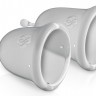 Набор из 2 прозрачных менструальных чаш Intimate Care Menstrual Cups