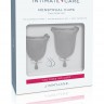Набор из 2 прозрачных менструальных чаш Intimate Care Menstrual Cups