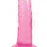 Розовый фаллоимитатор Slim Stick Dildo - 15,2 см.