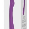 Фиолетовый вибромассажер SLIM NECK G-FLEX - 17,7 см.