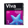 Презервативы с точечками VIVA Dotted - 3 шт.