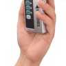 Темно-серая анальная пробка с электростимуляцией  E-Stim - 11,2 см.
