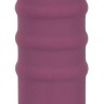 Фиолетовый вибратор-кролик с ребрышками Rabbit Vibe - 16 см.