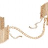 Дизайнерские золотистые наручники Desir Metallique Handcuffs Bijoux