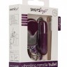 Фиолетовый вибростимулятор  Remote Vibrating Bullet