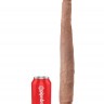 Двусторонний кофейный дилдо 16" Tapered Double Dildo - 40,6 см.