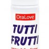 Гель-смазка Tutti-frutti со вкусом барбариса - 30 гр.