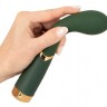 Зеленый стимулятор точки G Luxurious G-Spot Massager - 19,5 см.