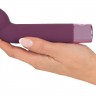 Фиолетовый G-стимулятор с вибрацией G-Spot Vibe - 16 см.