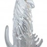 Закрытая прозрачная вибронасадка на пенис Crystal Sleeve Vibe - 12 см.