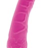 Розовый вибратор-реалистик с венками PURRFECT SILICONE CLASSIC 7.1INCH PINK  - 18 см.