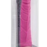 Розовый вибратор-реалистик с венками PURRFECT SILICONE CLASSIC 7.1INCH PINK  - 18 см.