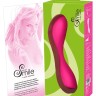 Розовый силиконовый вибратор G-Punkt-Vibrator - 16,7 см.