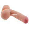 Телесный фаллоимитатор 7.5" The Ultra Soft Dude - 18 см.