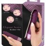 Фиолетовый вибратор-реалистик Realistic Vibe - 14,3 см.