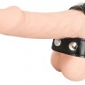 Утяжка для пениса и мошонки Cock Strap with Ball Stretcher