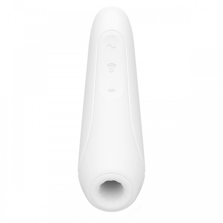 Белый вакуум-волновой стимулятор Satisfyer Curvy 1+