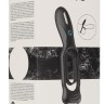 Черное двойное эрекционное виброкольцо N 88 Vibrating Rechargeable Cock Ring