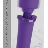 Фиолетовый вибромассажер Rechargeable Power Wand