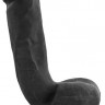 Черный фаллоимитатор Bold Pound 8.5 Inch Dildo - 21,6 см.