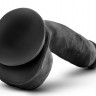 Черный фаллоимитатор Bold Pound 8.5 Inch Dildo - 21,6 см.