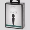 Черный мини-wand Sensation Rechargeable Mini Wand Vibrator - 10,1 см.