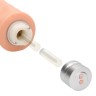 Телесный вибратор-реалистик Vibrating Dildo - 27,5 см.