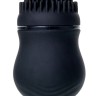 Черный стимулятор клитора PPP CURU-CURU BRUSH ROTER