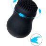 Черный стимулятор клитора PPP CURU-CURU BRUSH ROTER