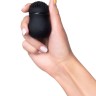 Черный стимулятор клитора PPP CURU-CURU BRUSH ROTER