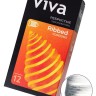 Ребристые презервативы VIVA Ribbed - 12 шт.
