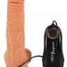 Телесный вибратор-реалистик Real Thing Small - 18,6 см.
