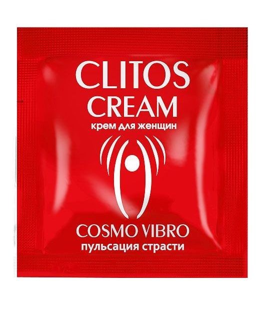 Пробник возбуждающего крема для женщин Clitos Cream - 1,5 гр.