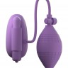 Сиреневая вакуумная вибропомпа для вагины Sensual Pump-Her