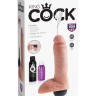 Реалистичный фаллоимитатор с эффектом семяизвержения Squirting Cock with Balls - 20,3 см.