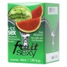 Массажное масло FRUIT SEXY Watermelon с ароматом арбуза и разогревающим эффектом - 40 мл.