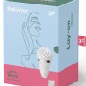 Белый вибромассажер Satisfyer Little Wand