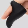 Черный вибратор на палец Sensation Rechargeable Finger Vibrator
