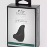 Черный вибратор на палец Sensation Rechargeable Finger Vibrator