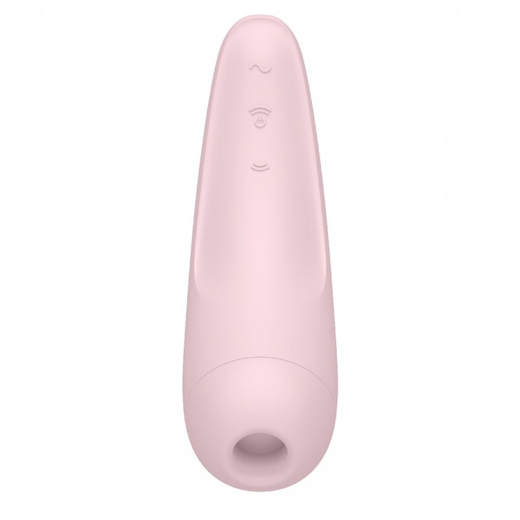 Розовый вакуум-волновой стимулятор Satisfyer Curvy 2+