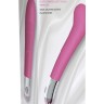 Розовый вибратор Lovely Vibes G-spot - 20 см.