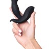 Черный стимулятор простаты PPPVIBE 9 W MOTOR - 12 см.