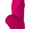 Ярко-розовый вибратор 10-SPEED PINK PERFECTION - 22 см.