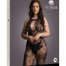 Ажурный кэтсьюит Criss Cross Neck Bodystocking