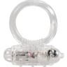 Прозрачное эрекционное виброкольцо Vibro Ring Clear