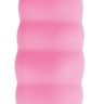 Нежно-розовый вибратор-гусеница Patchy Paul - 22,8 см.