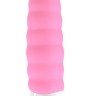 Нежно-розовый вибратор-гусеница Patchy Paul - 22,8 см.
