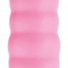 Нежно-розовый вибратор-гусеница Patchy Paul - 22,8 см.
